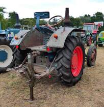 =Lanz steht bei den Traktorfreunden Mackenzell im September 2018