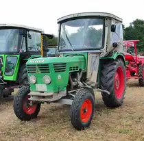 =Deutz 4006 steht bei den Traktorfreunden Mackenzell im September 2018