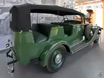 Ein Mannschaftswagen der Polizei Horch 400, gebaut 1930 stand Anfang August 2018 im August Horch Museum Zwickau.