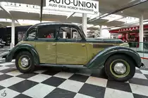 Eine Wanderer W24 Limousine von 1937. (August Horch Museum Zwickau, August 2018)