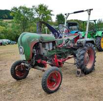 =Allgaier - Porsche, gesehen bei den Traktorfreunden Mackenzell im September 2018