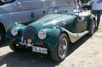 =Morgan steht am Baiersröder Hof im August 2018