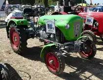 =Lindner LW 20 N der Traktorfreunde Hainburg steht am Baiersröder Hof im August 2018