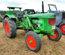 =Deutz D 50, gesehen bei den Traktorfreunden Mackenzell im September 2018
