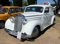 =MB 170 DS, Bj. 1953, 43 PS, steht am Baiersröder Hof im August 2018