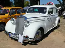 =MB 170 DS, Bj. 1953, 43 PS, steht am Baiersröder Hof im August 2018