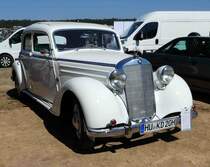 =MB 170 DS, Bj. 1953, 43 PS, steht am Baiersröder Hof im August 2018