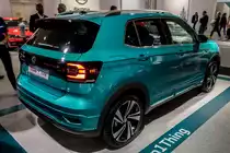 Der brandneue VW T-Cross wurde auf dem Auto Zürich 2018 ausgestellt.