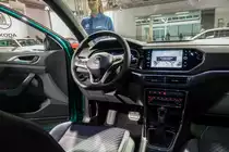 Der brandneue VW T-Cross wurde auf dem Auto Zürich 2018 ausgestellt.