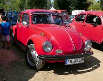 =VW Käfer steht am Baiersröder Hof im August 2018