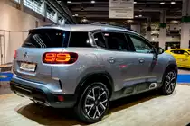 Rückansicht: Citroen C5 Aircross. Foto: Auto Zürich, November 2018.