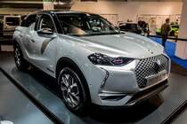 2018-er DS 3 Crossback. Aufnahme: Auto Zürich, November 2018.