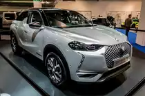 2018-er DS 3 Crossback. Aufnahme: Auto Zürich, November 2018.