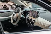 Interieur des 2018-er DS 3 Crossback. Aufnahme: Auto Zürich, November 2018.