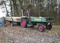 =Fendt GT steht zur Beladung im November 2018