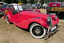 =Aero 30, Bj. 1936, steht am Baiersröder Hof im August 2018