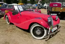 =Aero 30, Bj. 1936, steht am Baiersröder Hof im August 2018