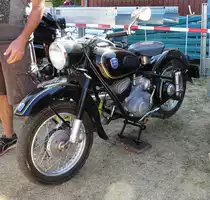 =Zündapp, Bj. 1938, steht am Baiersröder Hof im August 2018
