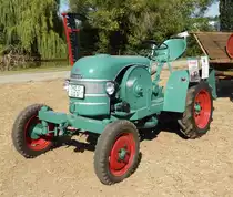 =Kramer, steht am Baiersröder Hof im August 2018