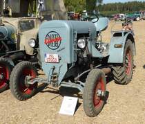 =Eicher ED 16, Bj. 1950, gesehen am Baiersröder Hof im August 2018