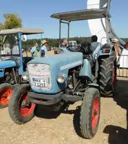 =Eicher, gesehen am Baiersröder Hof im August 2018