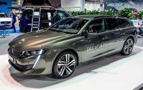 Der neue Peugeot 508 SW (2018-). Foto. Auto Zürich, 2018.