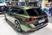 Der neue Peugeot 508 SW (Rückansicht). Foto. Auto Zürich, 2018.