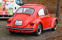 =VW Käfer steht in 11-2018 in Petersberg
