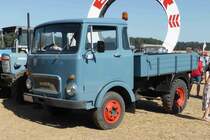 =Eicher LKW, ausgestellt am Baiersröder Hof im August 2018