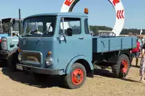 =Eicher LKW, ausgestellt am Baiersröder Hof im August 2018