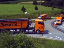 Der Kolege des anderen LKWs