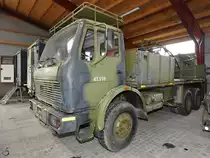 Ein Mercedes-Benz 2626K der Dänischen Armee Anfang Juni 2018 im Verteidigungs- und Garnisonsmuseum Aalborg.