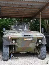 Ein Spähpanzer 2 (SpPz 2) Luchs der Bundeswehr Anfang Juni 2018 im Verteidigungs- und Garnisonsmuseum Aalborg.