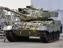 Ein leichter Kampfpanzer M41 DK1  Walker Bulldog  Anfang Juni 2018 im Verteidigungs- und Garnisonsmuseum Aalborg.