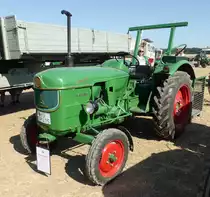 =Deutz D 2505, ausgestellt am Baiersröder Hof im August 2018