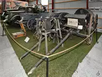 Ein paar Kutschwagen Anfang Juni 2018 im Verteidigungs- und Garnisonsmuseum Aalborg.