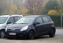 Hyndai i20 am 07.11.18 in Gedser