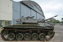 Ein M24 Chaffee war Anfang Juni 2018 im Verteidigungs- und Garnisonsmuseum Aalborg zu sehen.