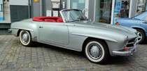 =MB 190 SL, ausgestellt beim Sockenmarkt in Lauterbach, 09-2018