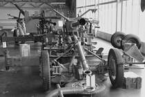 Eine mir unbekannte Kanone der Dänischen Armee war Anfang Juni 2018 im Verteidigungs- und Garnisonsmuseum Aalborg zu sehen.