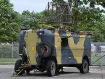 Ein SØRA M64 Flugradargerät Anfang Juni 2018 im Verteidigungs- und Garnisonsmuseum Aalborg.