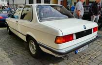 =BMW 318, Bj. 1980, ausgestellt beim Sockenmarkt in Lauterbach, 09-2018