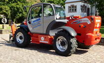 Manitou MT1440, Teleskoplader mit Perkins-Diesel 102 PS, Juli 2018