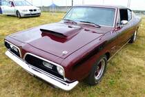Plymouth Barracuda 340-S, ausgestellt beim warbird&oldtimer day Bremgarten 2017