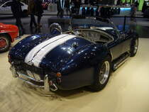 Heckansicht eines AC Cobra 427 aus dem Jahr 1966. Essen-Motor-Show am 04.12.2018.