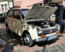 =Honda N 600, Bj. 1973, 38 PS, ausgestellt beim Hünfelder Stadtfest, 08-2018