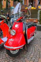 =Heinkel Tourist, ausgestellt beim Hünfelder Stadtfest, 08-2018