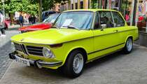 =BMW 2002, Bj. 1972, 100 PS, ausgestellt beim Hünfelder Stadtfest, 08-2018