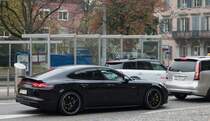 Porsche Panamera II (seit 2017) in Zürich am 07.12.2018.