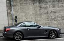 Dies ist die sechste Generation des Mercedes-Benzz Sl Klasse. Foto: Zürich oerlikon, November 2018